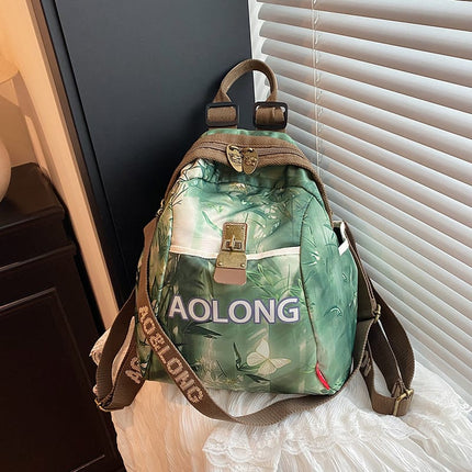 AOLONG Printed Backpack Bag 12# 30*20