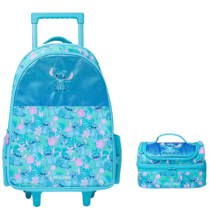 Stitch Trolley Backpack with Lunch Bag , 20 inch