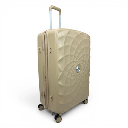 Airplane Premium Travel , Set 3 Bags ( Beige ) 22 , 26, 30 inch