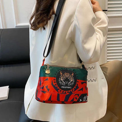 AOLONG Printed Shoulder Bag 1#