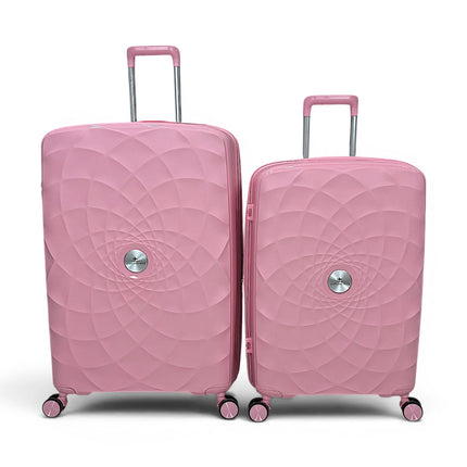 Airplane Premium Travel , Set 3 Bags ( Rose Gold ) 22 , 26, 30 inch