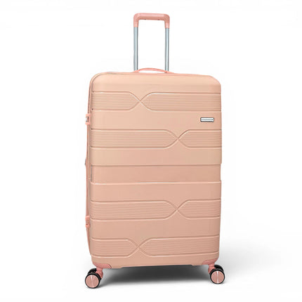 Airplane Elite Travel Bags – 3 Piece Set ( PInk ) 20 , 24, 28 inch