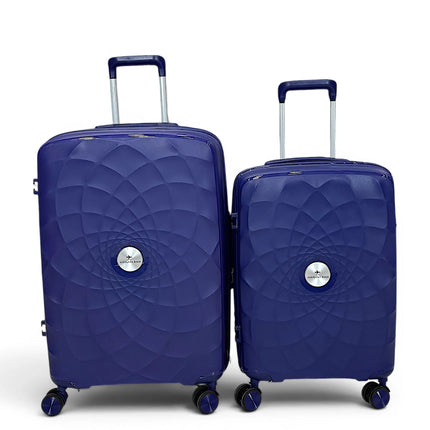 Airplane Premium Travel , Set 3 Bags ( Blue ) 22 , 26, 30 inch