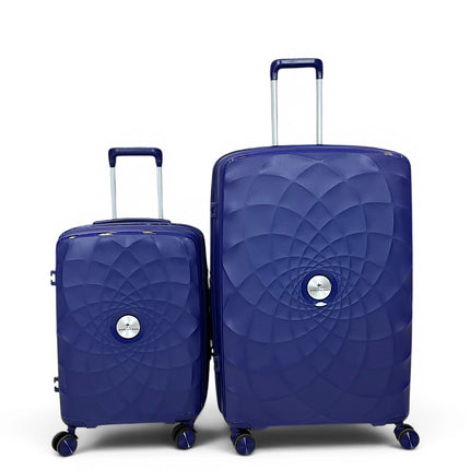 Airplane Premium Travel , Set 3 Bags ( Blue ) 22 , 26, 30 inch