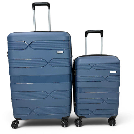 Airplane Elite Travel Bags – 3 Piece Set ( Petrol Blue ) 20 , 24, 28 inch