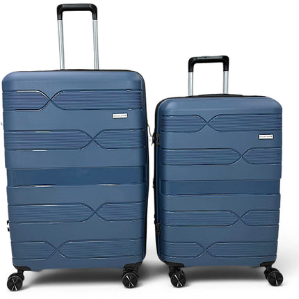 Airplane Elite Travel Bags – 3 Piece Set ( Petrol Blue ) 20 , 24, 28 inch