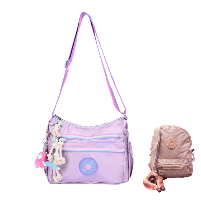 Lightweight Everyday Tote + Mini Cross Kip
