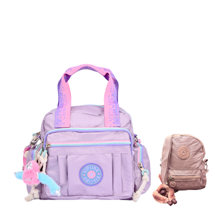 Limited Color Tote Bag + Mini Cross Kip