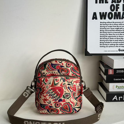 AOLONG Printed Crossbody Bag 2#
