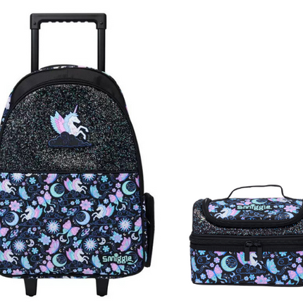 Horse Trolley Backpack with Lunch Bag , 20 inch