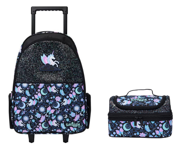 Horse Trolley Backpack with Lunch Bag , 20 inch