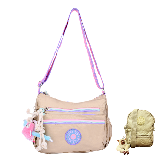 Lightweight Everyday Tote + Mini Cross Kip
