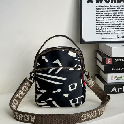 AOLONG Printed Crossbody Bag 4#