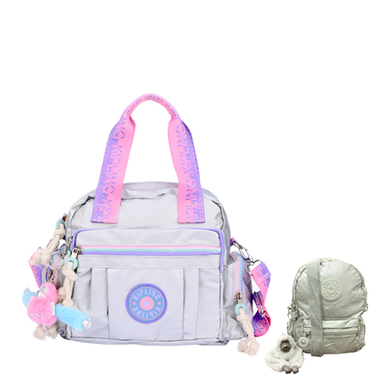 Limited Color Tote Bag + Mini Cross Kip