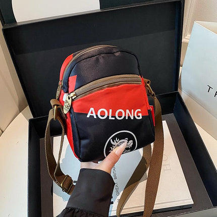 AOLONG Printed Mini Shoulder Bag 4#