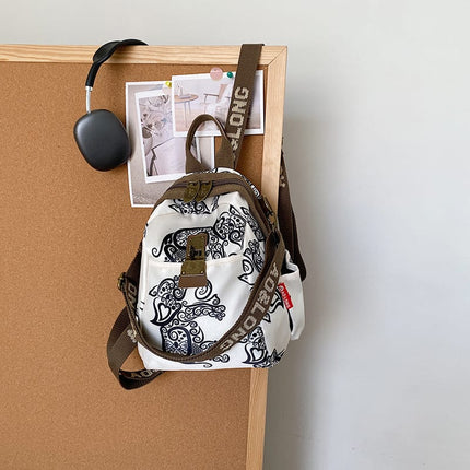 AOLONG Printed Backpack Bag 5# 35*25