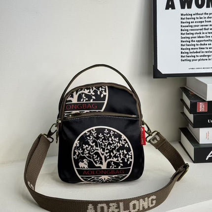 AOLONG Printed Crossbody Bag 5#