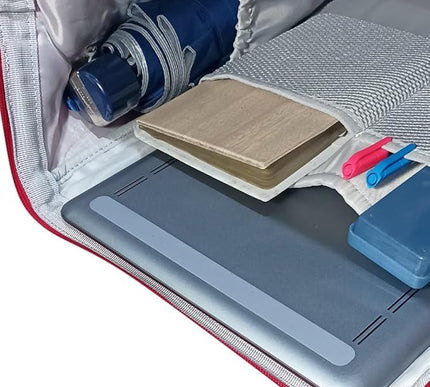 Himawari Laptop Backpack – Off-White & Pink 07#