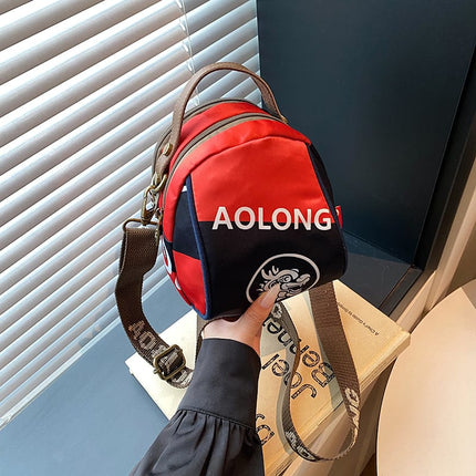 AOLONG Printed Mini Crossbody Bag 6#