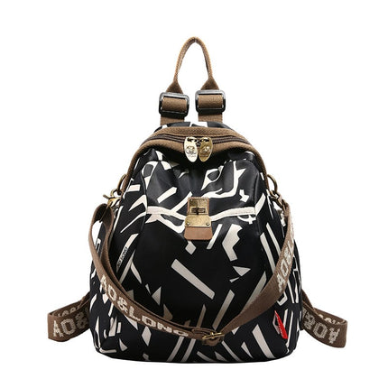 AOLONG Printed Backpack Bag 6# 30*20