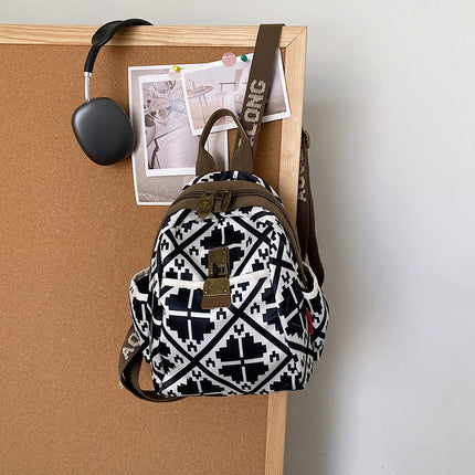 AOLONG Printed Backpack Bag 6# 35*25