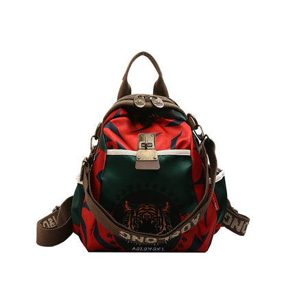 AOLONG Printed Backpack Bag 7# 30*20