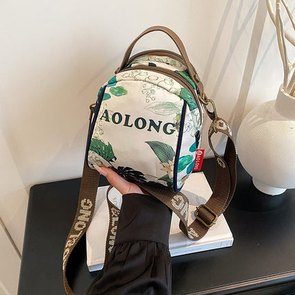 AOLONG Printed Mini Crossbody Bag 7#