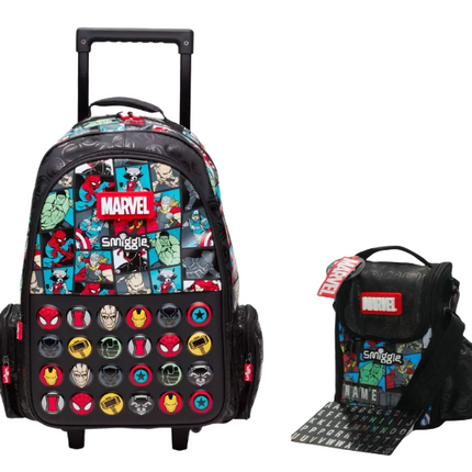 Marvel's Adventure Trolley Backpack with Lunch Bag , 20 inch