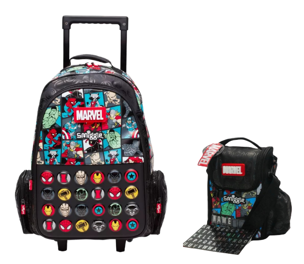 Marvel's Adventure Trolley Backpack with Lunch Bag , 20 inch