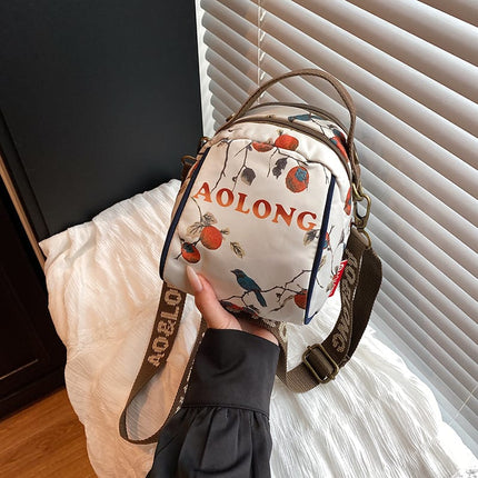 AOLONG Printed Mini Crossbody Bag 9#