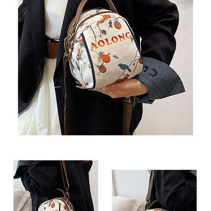 AOLONG Printed Mini Crossbody Bag 9#
