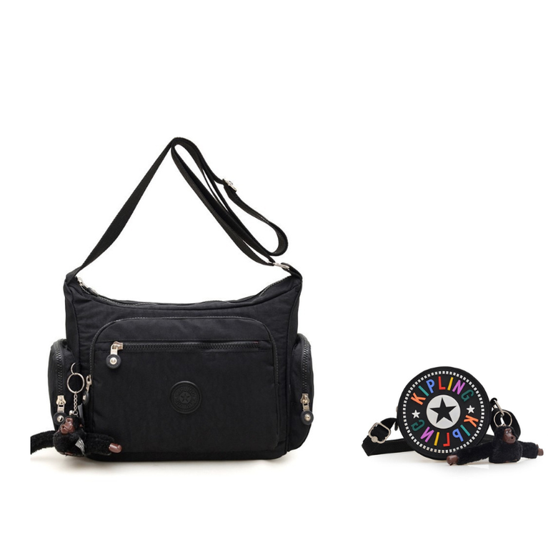 Daily Utility Crossbody Bag + Kip Mini Round