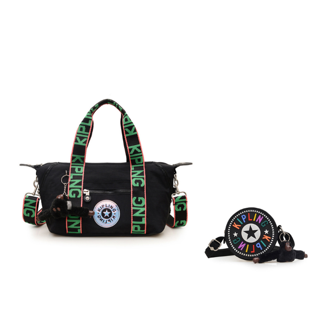 Cross Carry Large + Kip Mini Round