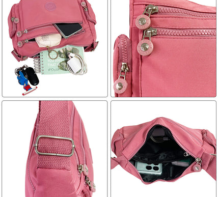 Daily Utility Crossbody Bag + Kip Mini Round
