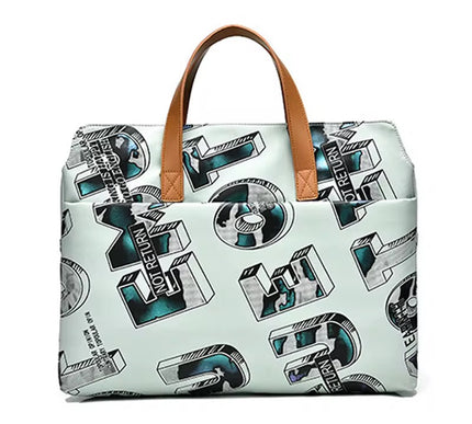 Laptop Sleeve Elegant Versatile Tote Handbag New Multi-Layer Large Capacity Shockproof Laptop Bag Waterproof Feature Polyester