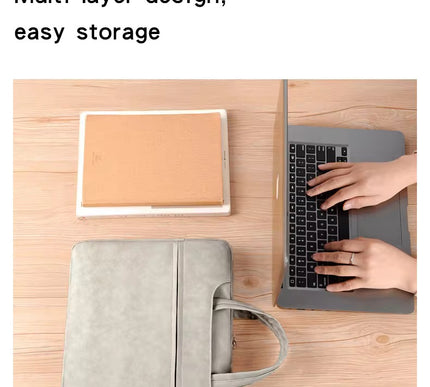 Laptop Sleeve Elegant Shape | Smart Interior Layout | Waterproof Material | Shockproof Protection | Suitable for Business Use ، 14 -15 inch