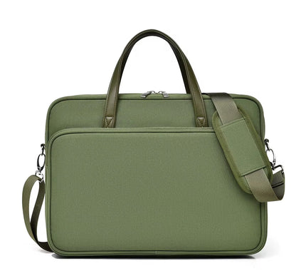 Laptop Sleeve Stylish Look | Multi-Compartment Interior | Waterproof Material | Shockproof Lining | Perfect for Work &amp; Travel 15 inch