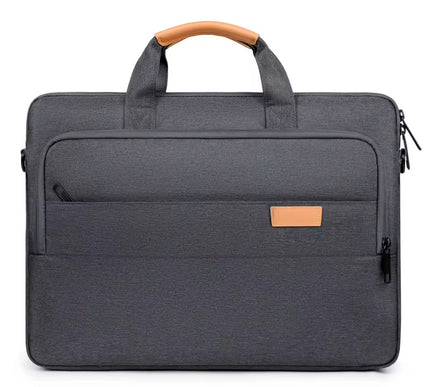 Laptop Sleeve Elegant Texture | Spacious Interior | Durable Polyester | Shockproof Padding | Water-Resistant Finish 15 inch