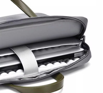 Laptop Sleeve Contemporary Design | Functional Layers | Waterproof Fabric | Shockproof Interior | Everyday Use 14 inch