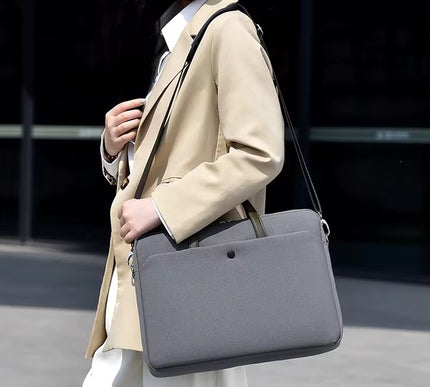 Laptop Sleeve Contemporary Design | Functional Layers | Waterproof Fabric | Shockproof Interior | Everyday Use 14 inch