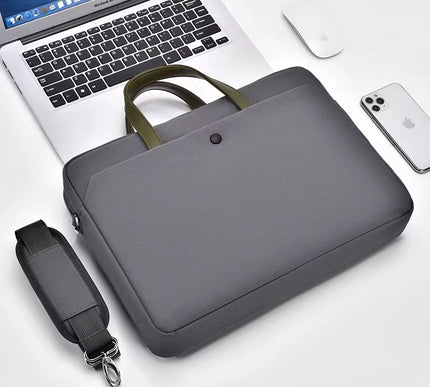 Laptop Sleeve Contemporary Design | Functional Layers | Waterproof Fabric | Shockproof Interior | Everyday Use 14 inch