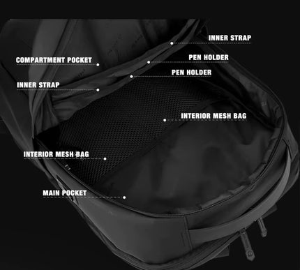 WePower Tech Laptop Backpack – Secure & Smart