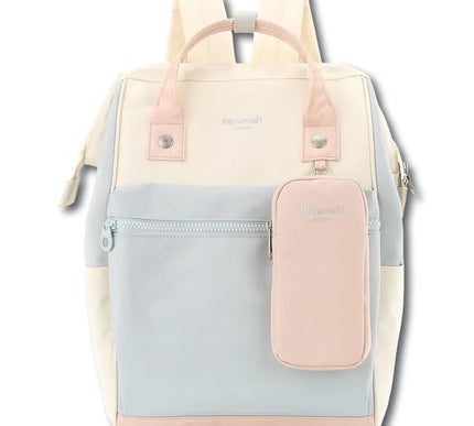 Himawari Mommy Backpack Beige * Pink 05#