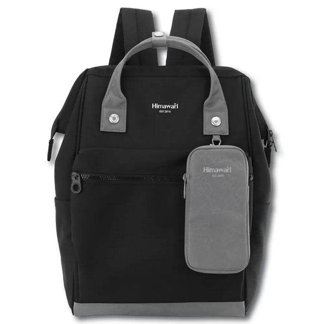 Himawari Mommy Backpack Black * Gray 16#