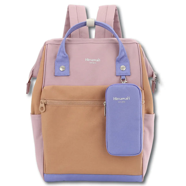 Himawari Mommy Backpack Pink * Brown 10#