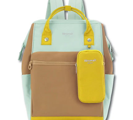 Himawari Mommy Backpack Mint * Yellow 013#
