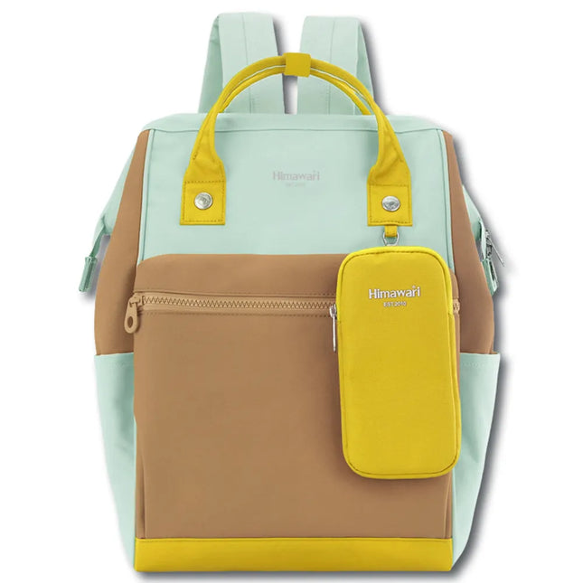 Himawari Mommy Backpack Mint * Yellow 013#