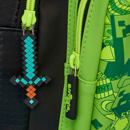 Minecraft Backpack with Lunch Bag , 17 inch