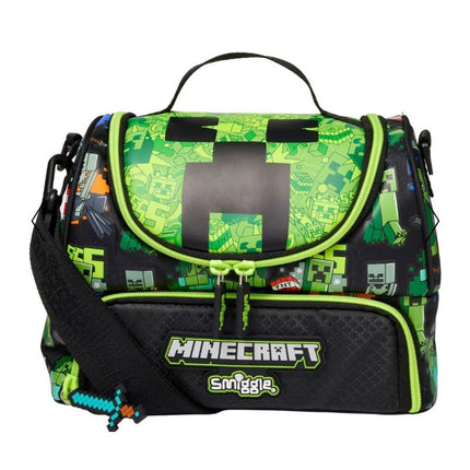 Minecraft Backpack with Lunch Bag , 17 inch