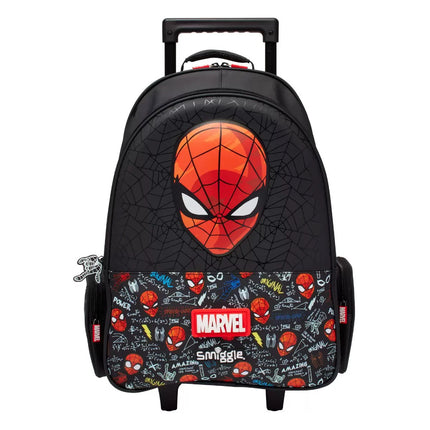 Spider Man Trolley Backpack with Lunch Bag , 20 inch